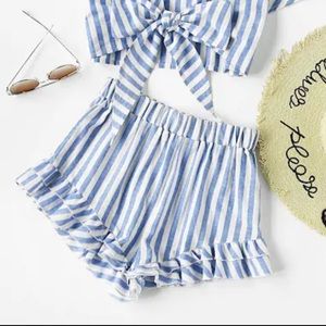 Striped shorts